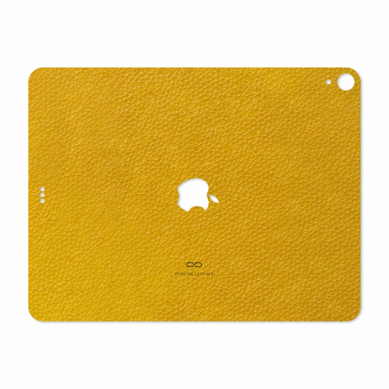 برچسب پوششی ماهوت مدل Mustard-Leather مناسب برای تبلت اپل iPad Pro 12.9 (GEN 3) 2018 A1983