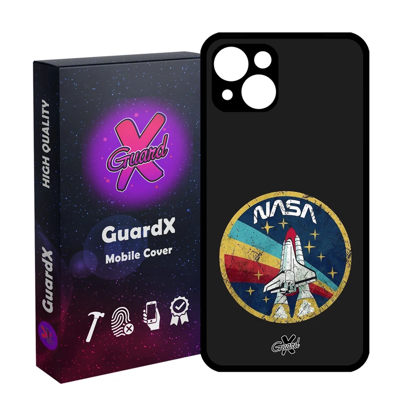 کاور گارد ایکس طرح Nasa مدل Glass10087 مناسب برای گوشی موبایل اپل iPhone 13