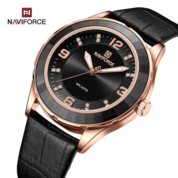 ساعت مچی عقربه ای زنانه نیوی فورس مدل NF5040RGBB -  - 2