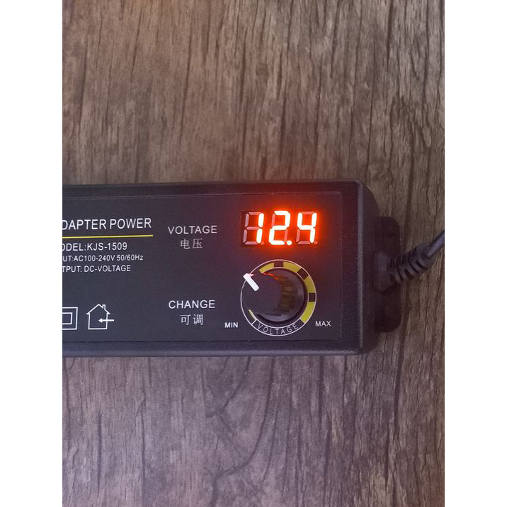 آداپتور متغیر 3 تا 24 ولت 2.5 آمپر مدل KJS-1509
