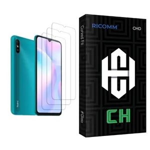 Ricomm CH Glass MIX003 Screen Protector For Xiaomi Redmi 9A Pack Of 3