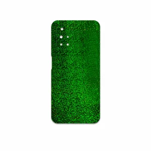 MAHOOT Green-Holographic Cover Sticker for Xiaomi Redmi 10