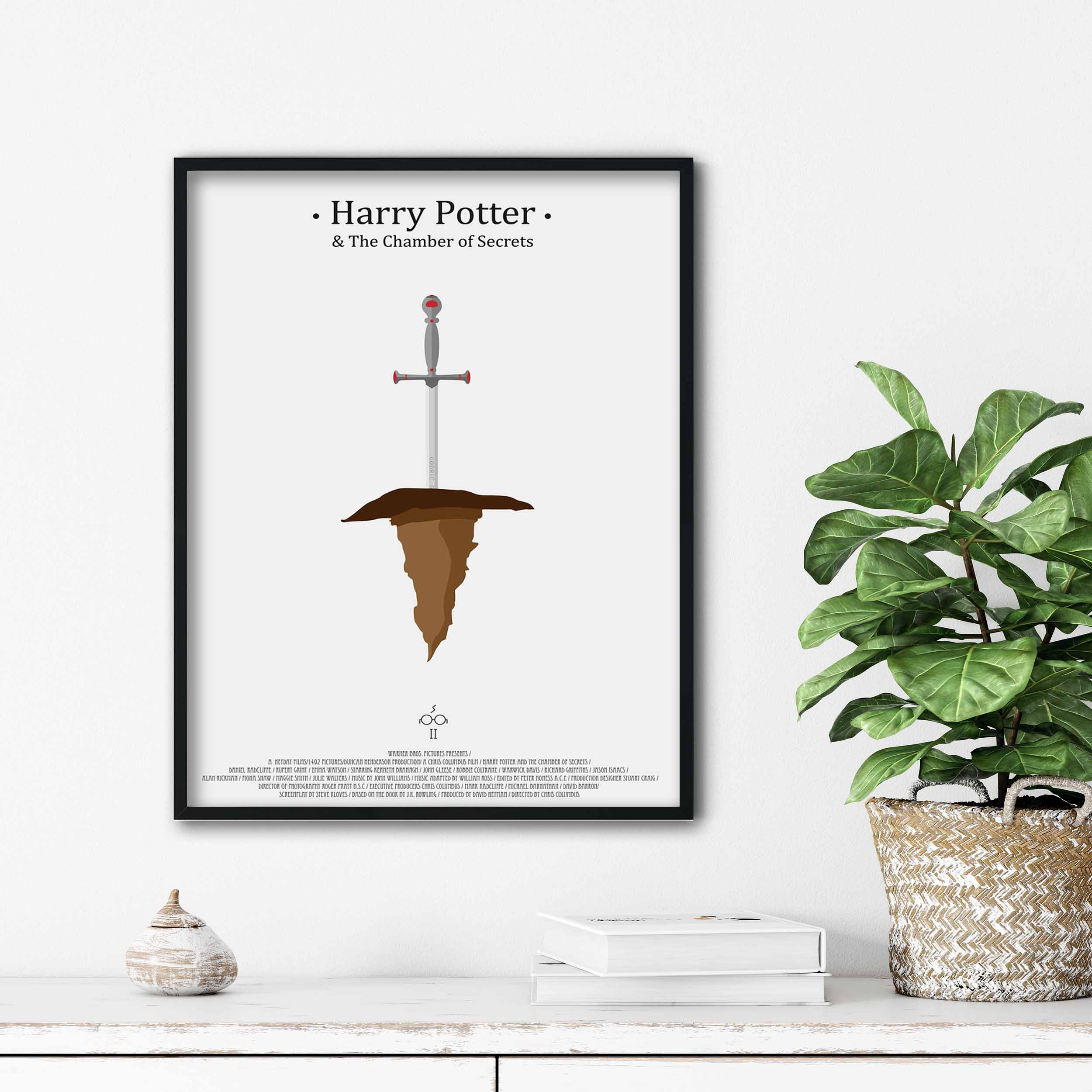 تابلو آتریسا طرح پوستر فیلم Harry Poter مدل ATm147
