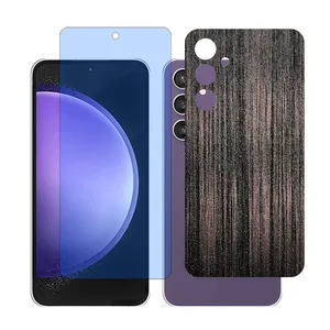 Glass Together model Anti-blue Screen Protector Suitable for Samsung Galaxy S23 FE Mobile Phone with Back cover sticker