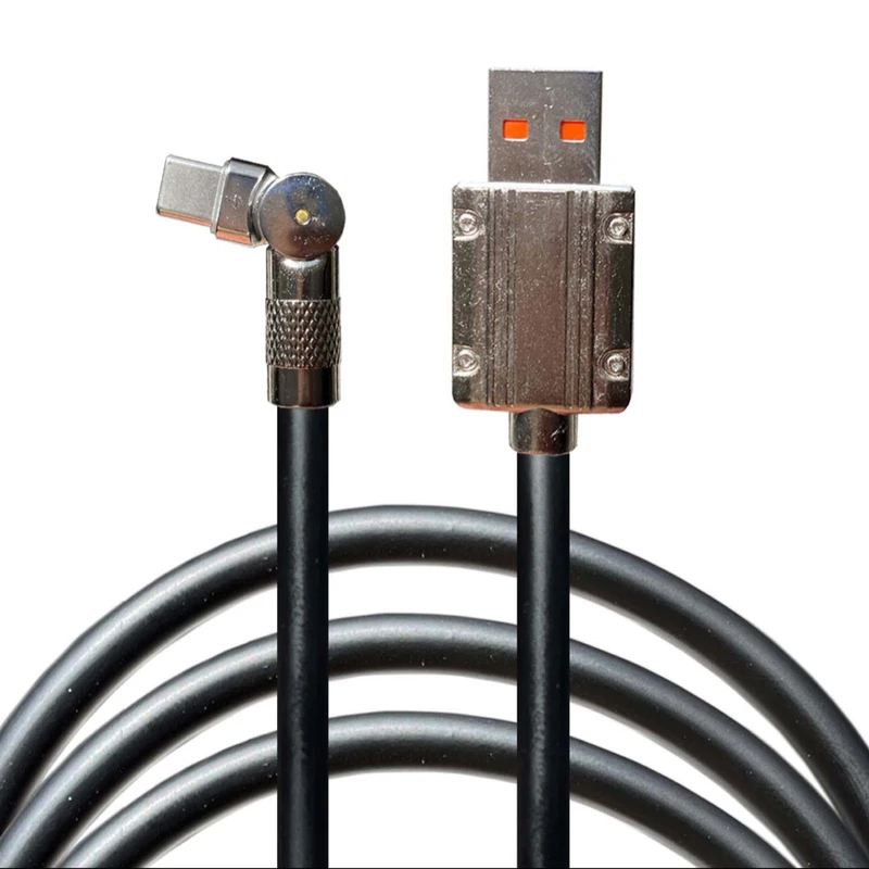 کابل تبدیل USB به USB-C معلم مدل Super-fast-6A طول 1.5 متر