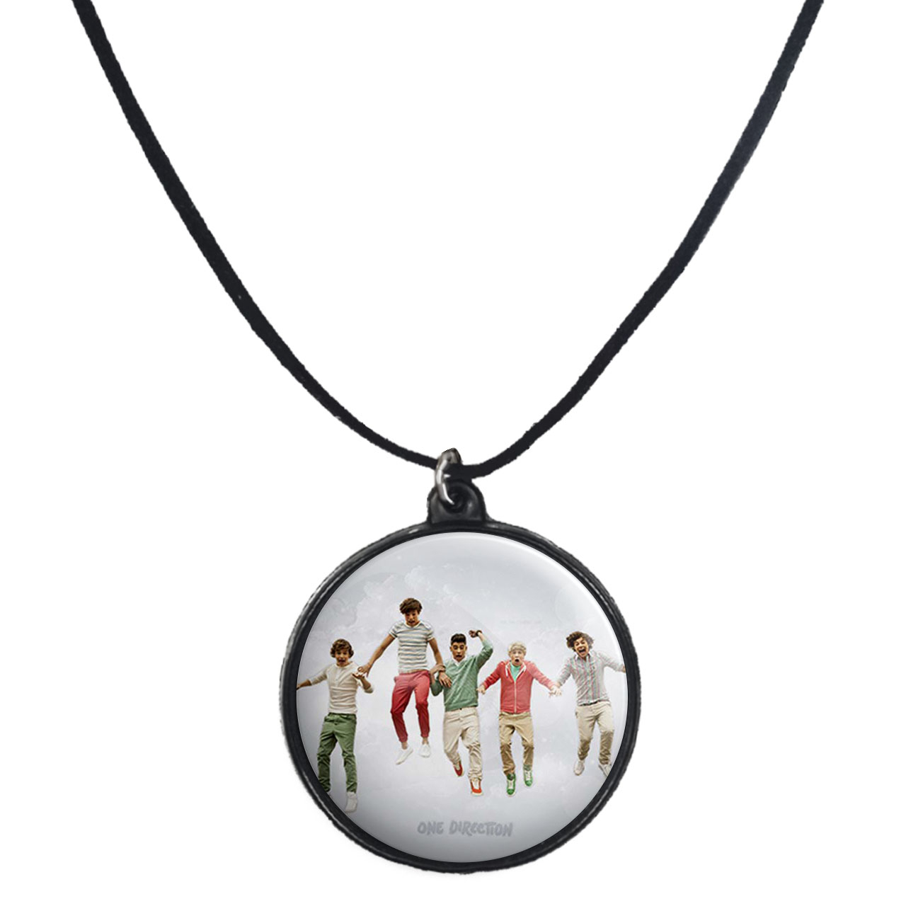 گردنبند پرمانه طرح گروه موسیقی متالیکا کد pmb.8431 مدل دو طرفه