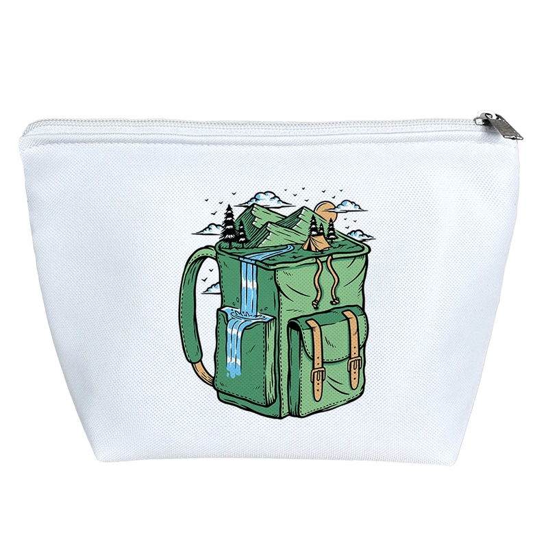 کیف لوازم آرایش دخترانه خندالو مدل آبشار کد 5423