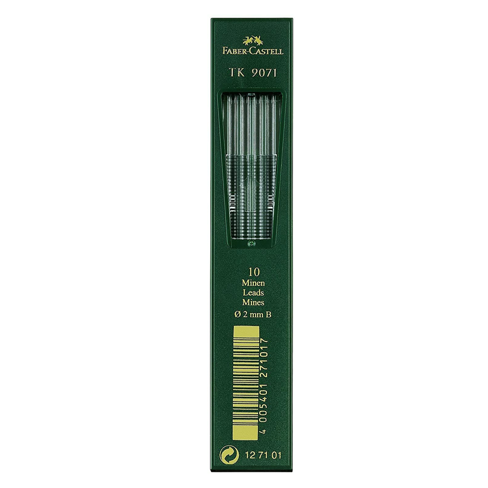 نوک مداد نوکی 0.2 میلی متر فابر کاستل مدل faber castell B