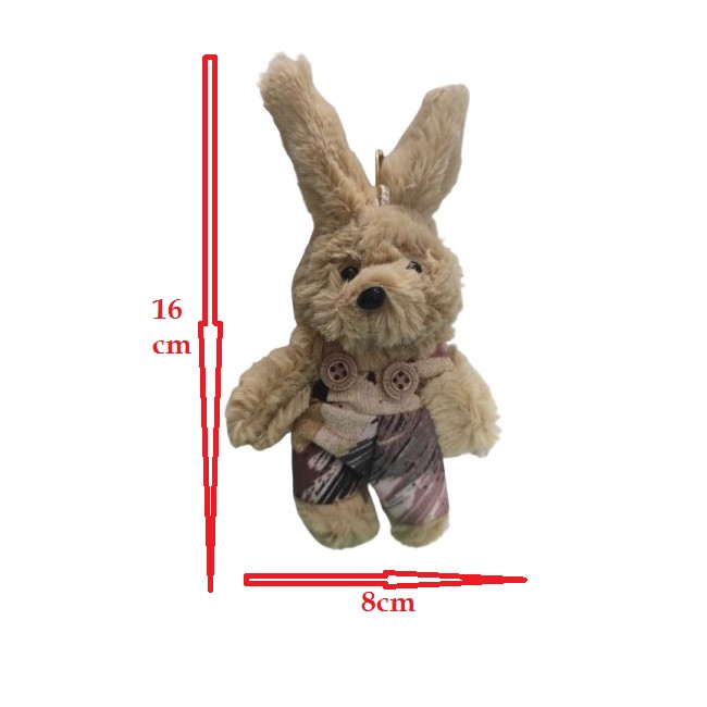 آویز عروسکی مدل خرگوش کد 007 بسته 2 عددی