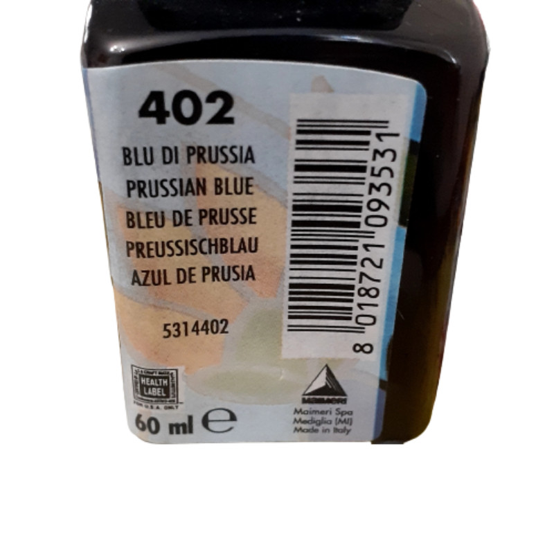 رنگ ویترای مایمری مدل آیدیا کد PRUSSIAN 402 حجم 60 میلی لیتر