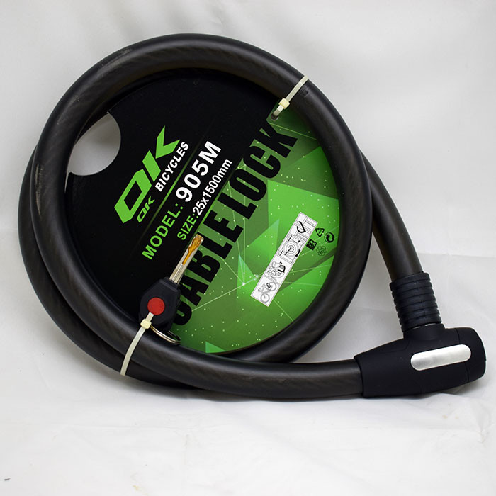 قفل کابلی موتور سیکلت اوکی مدل ۹۰۵m 251500