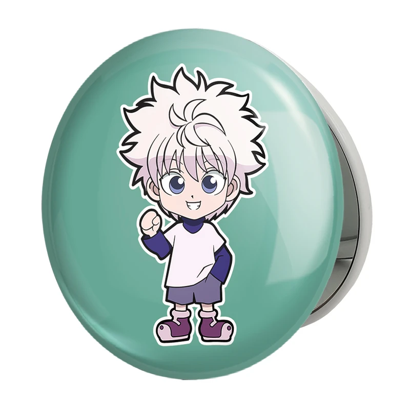 آینه جیبی خندالو طرح کیلوا زولدیک انیمه هانتر ایکس هانتر Hunter × Hunter مدل تاشو کد 10741 