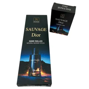 عود رامو مدل رویال کد ۰۱ با رایحه Sauvage مجموعه ۲ عددی