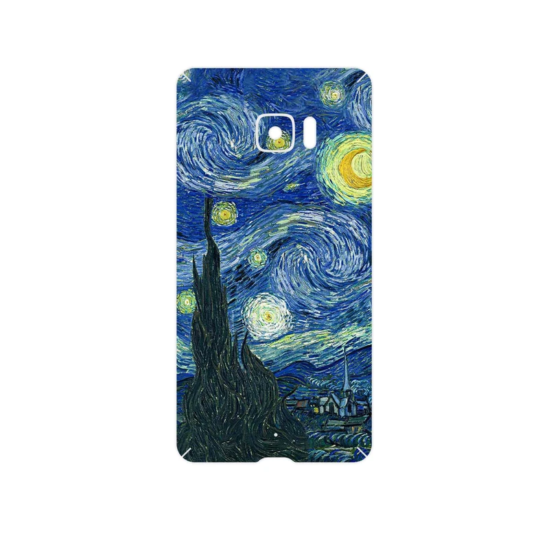 برچسب پوششی ماهوت مدل The Starry Night of van Gogh مناسب برای گوشی موبایل اچ تی سی U Ultra
