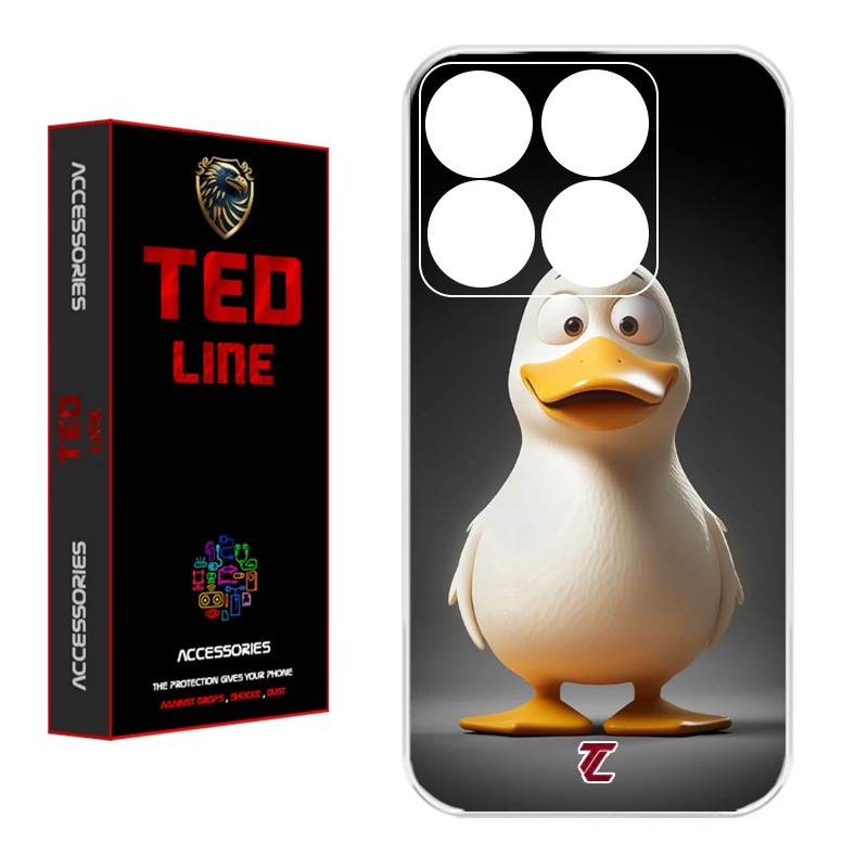 کاور تد لاین طرح اردک کد 1124 مناسب برای گوشی موبایل شیائومی Mi 14T / 14T Pro