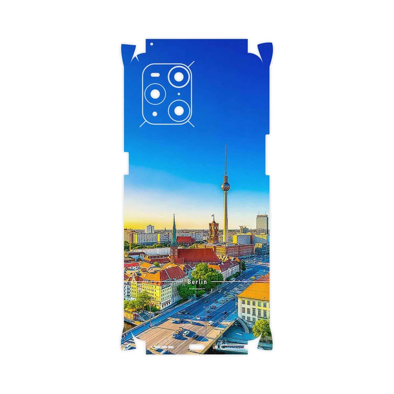 برچسب پوششی ماهوت مدل City of Berlin-FullSkin مناسب برای گوشی موبایل اپو Find X3 Pro