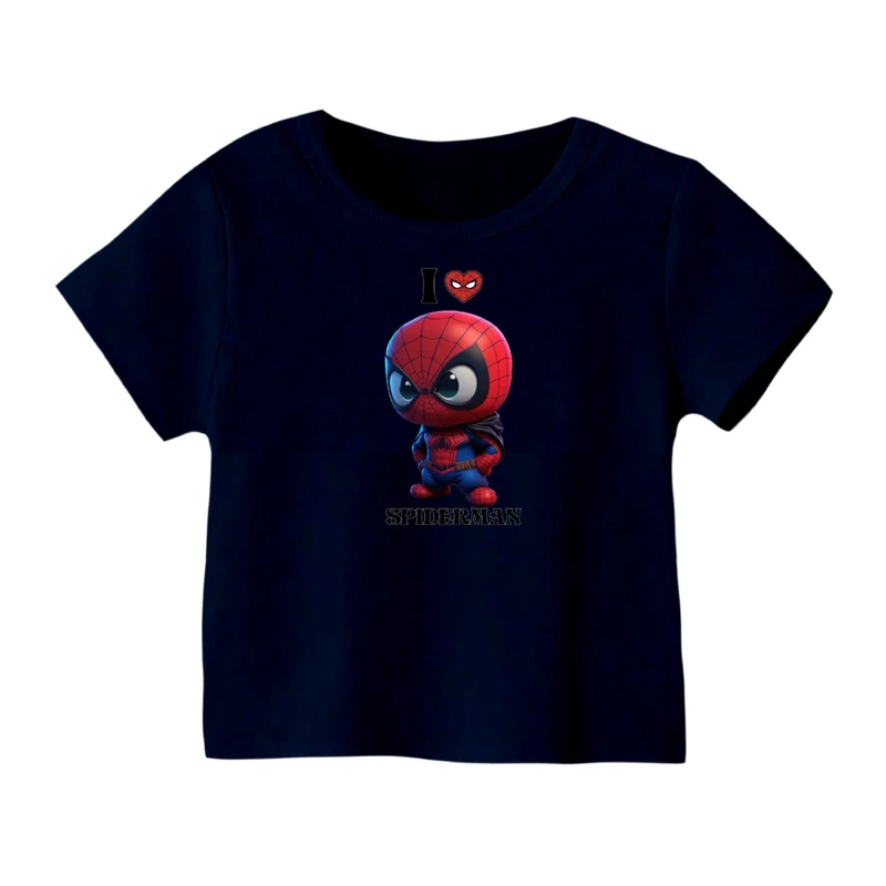 تی شرت آستین کوتاه بچگانه مدل مرد عنکبوتی کد 20