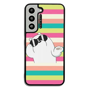 AKAM AMCWSGS22-BARE BEAR11 Cover For Samsung Galaxy S22