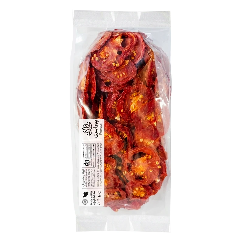 گوجه فرنگی خشک شده پورابری - 200 گرم
