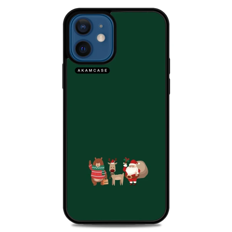 کاور آکام مدل AMC-WA12M-CHRISTMAS-3 مناسب برای گوشی موبایل اپل iPhone 12 Mini