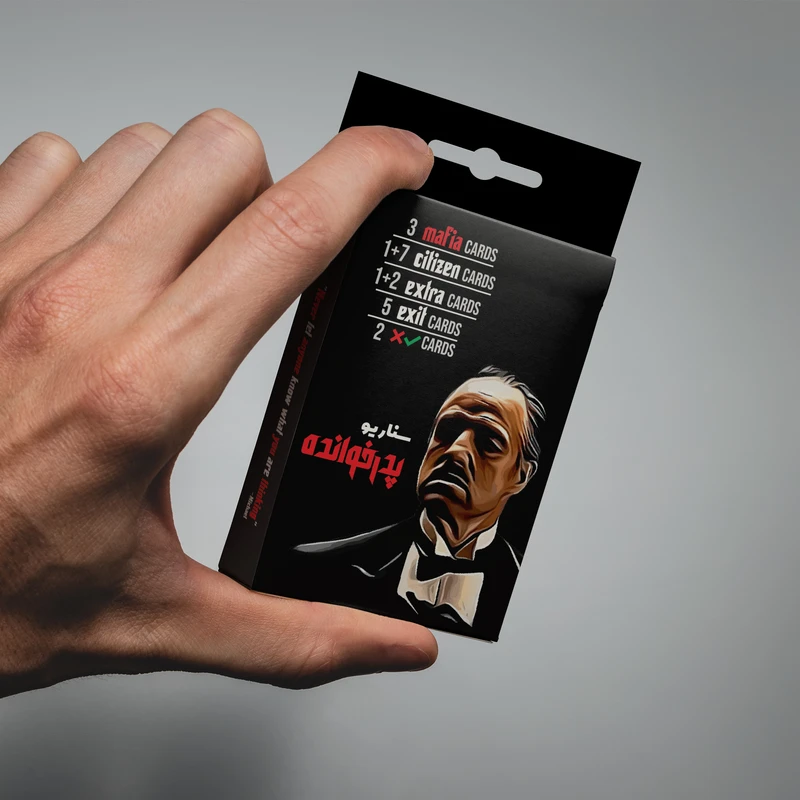 عکس شماره 17 : بازی فکری مدل کارت مافیا 2 سناریو زودیاک و پدرخوانده 2 مجموعه دو عددی