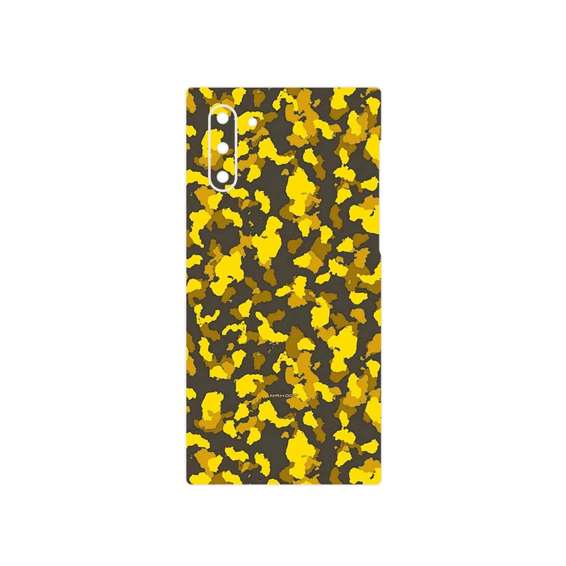 برچسب پوششی ماهوت مدل Yellow Infantry Army مناسب برای گوشی موبایل سامسونگ Galaxy Note 10