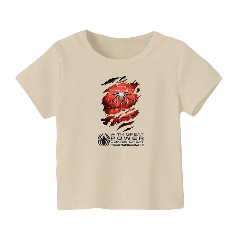 تی شرت آستین کوتاه بچگانه مدل مرد عنکبوتی کد ۲۲