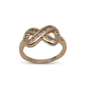 انگشتر زنانه مدل بینهایت کد 4239