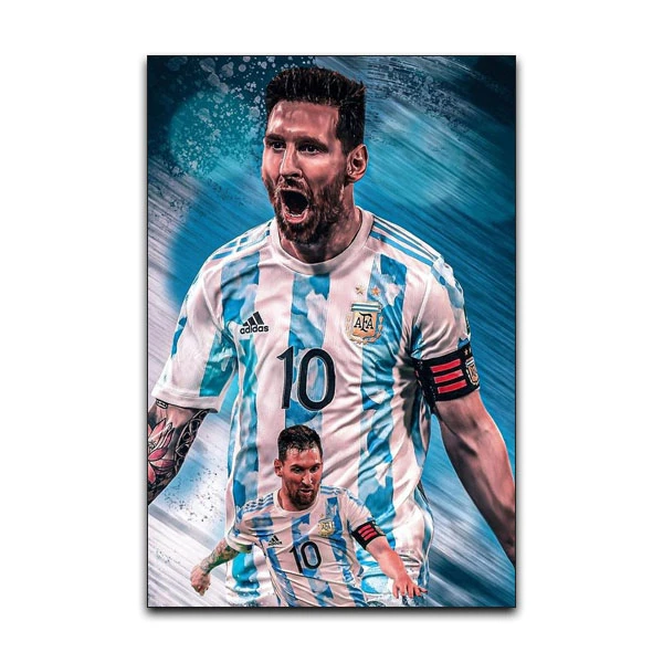 تابلوشاسی گوفی مدل لیونل مسی بازیکن فوتبال تیم آرژانتین طرح Lionel Messi Football Player کد RGNT52