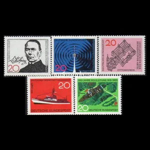 تمبر یادگاری مدل خارجی مجموعه 5 عددی 