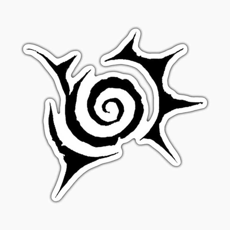 استیکر لپ تاپ و موبایل بووم طرح انیمه Naruto مدل Demon Clan کد PS164