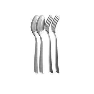 ست قاشق و چنگال 4 پارچه فلورانس مدل S4040T