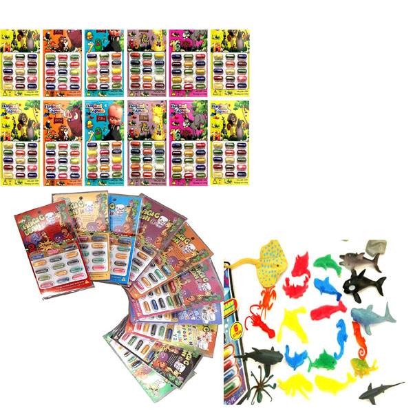 ابزار شوخی مدل کپسول جادویی کد 24 مجموعه 24 عددی