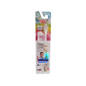  مسواک مستر اورال مدل deep clean با برس متوسط 