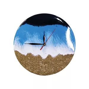 ساعت دیواری  رزینی مدل دریا