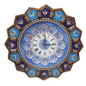 ساعت دیواری خاتم کاری کد 13863