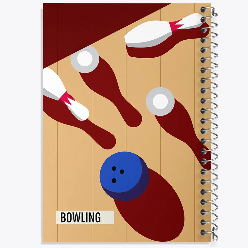 دفتر نقاشی 50 برگ خندالو طرح بولینگ کد N795