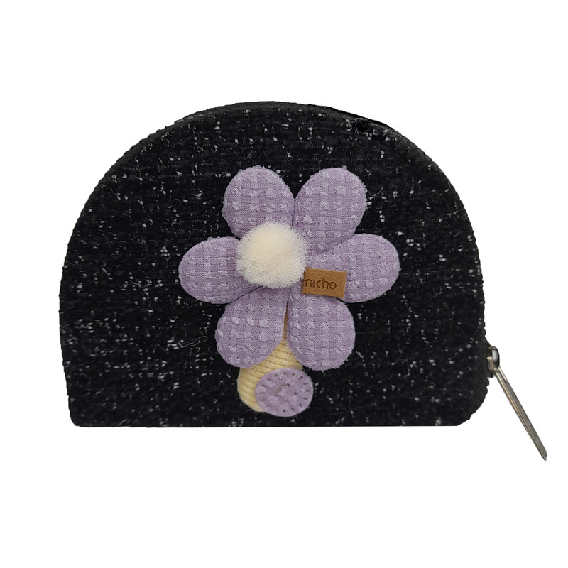 جاکارتی زنانه مدل نیم گرد مخملی کد 021gol