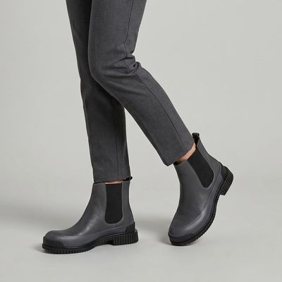 نیم بوت زنانه چرم مشهد مدل J2680-002