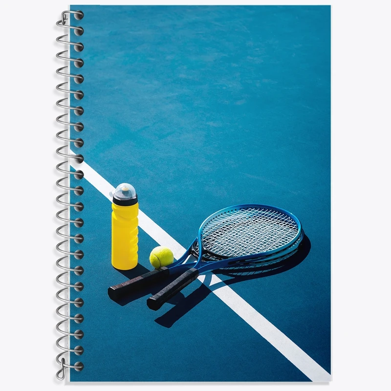 دفتر لغت 50 برگ خندالو طرح تنیس کد F2351