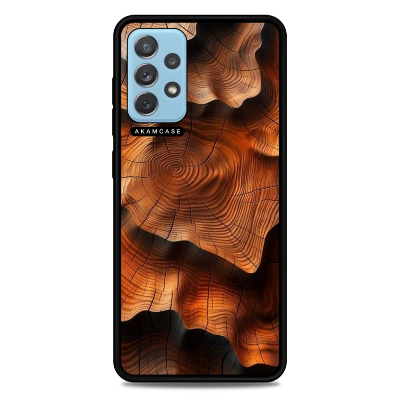 کاور آکام مدل AMC-WSGA72-WOOD-9 مناسب برای گوشی موبایل سامسونگ Galaxy A72