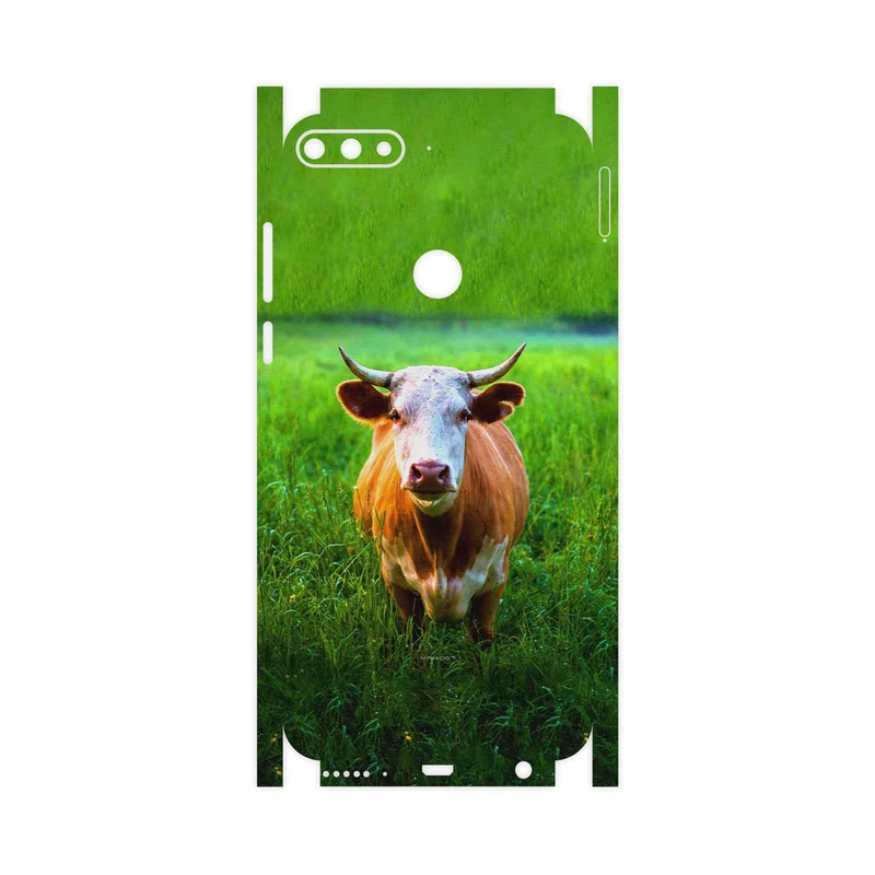 برچسب پوششی ماهوت مدل Cow-FullSkin مناسب برای گوشی موبایل هوآوی Y7 Prime 2018