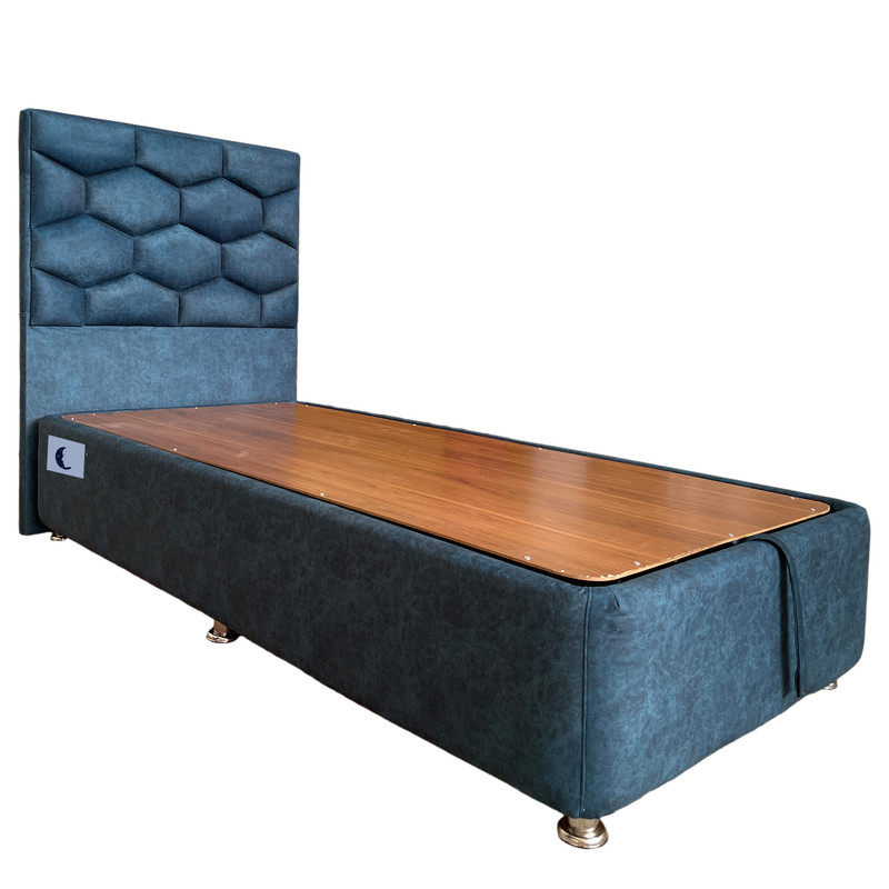 تخت خواب یک نفره کد ZAJ120 سایز 200 × 120 سانتی متر