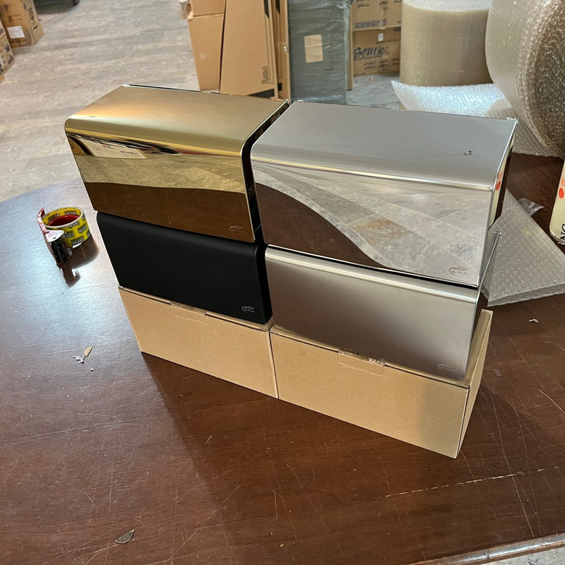 جای دستمال کاغذی اما مدل استیل کد BG1