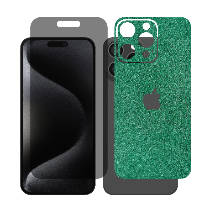 محافظ صفحه نمایش حریم شخصی گلس مدل Together مناسب برای گوشی موبایل اپل iPhone 16 Pro Max به همراه برچسب پوششی پشت گوشی