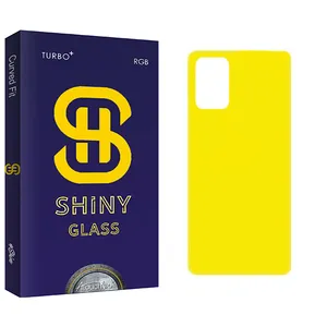 Atouchbo Shiny Glass Back Protector For SamsungGalaxy a02s