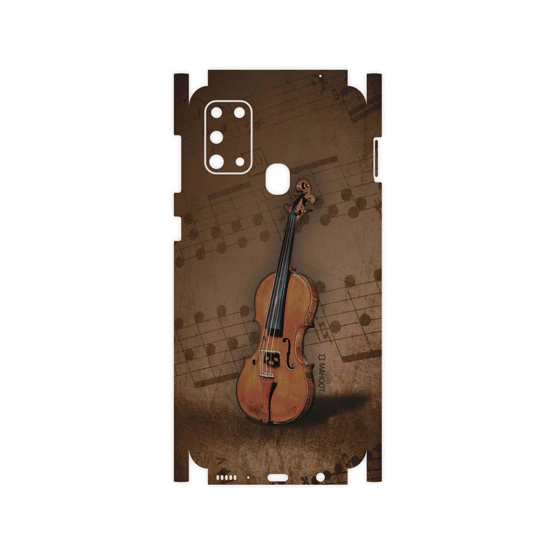 برچسب پوششی ماهوت مدل Violin-Instrument-FullSkin مناسب برای گوشی موبایل سامسونگ Galaxy M31
