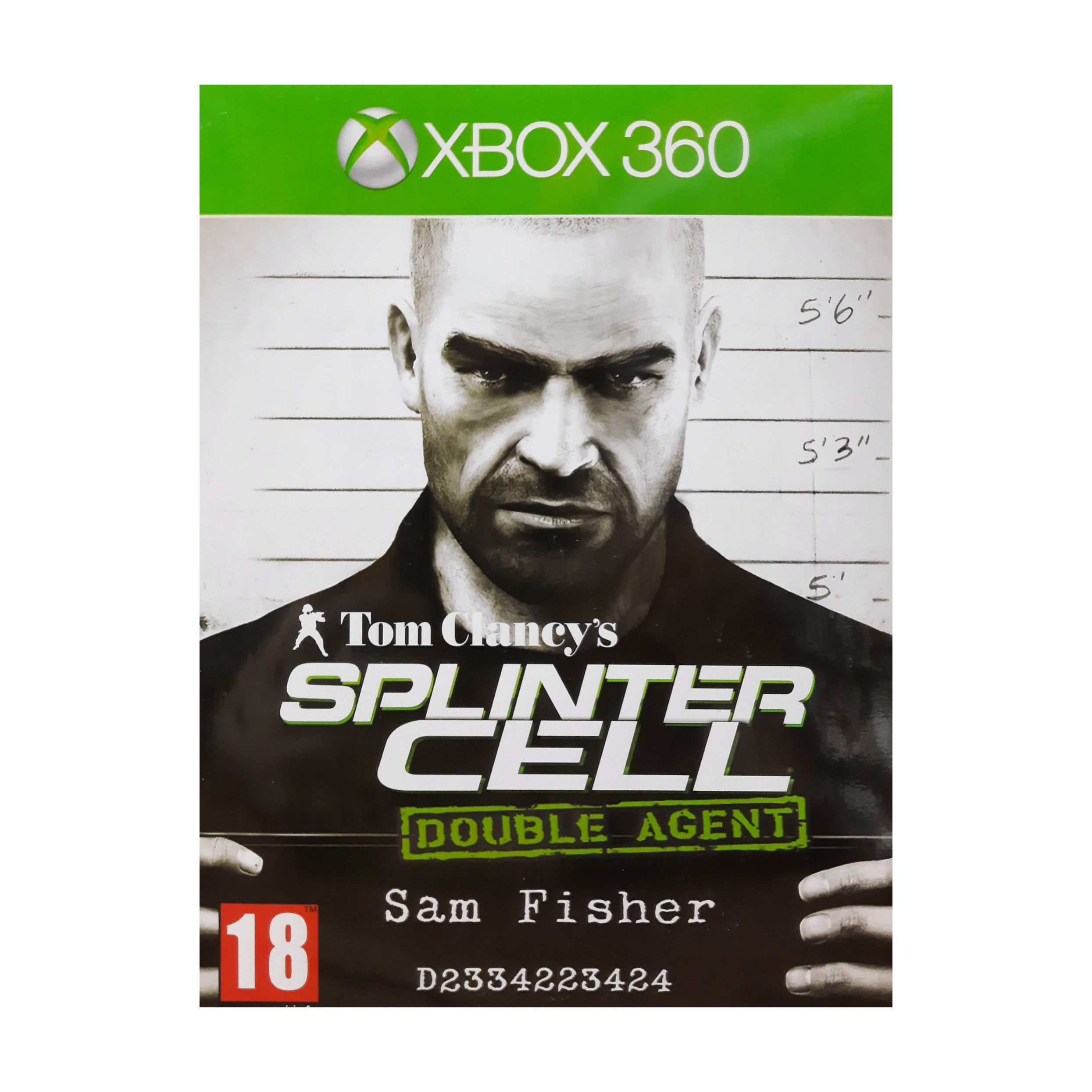 بازی Splinter Cell Double Agent مخصوص Xbox 360
