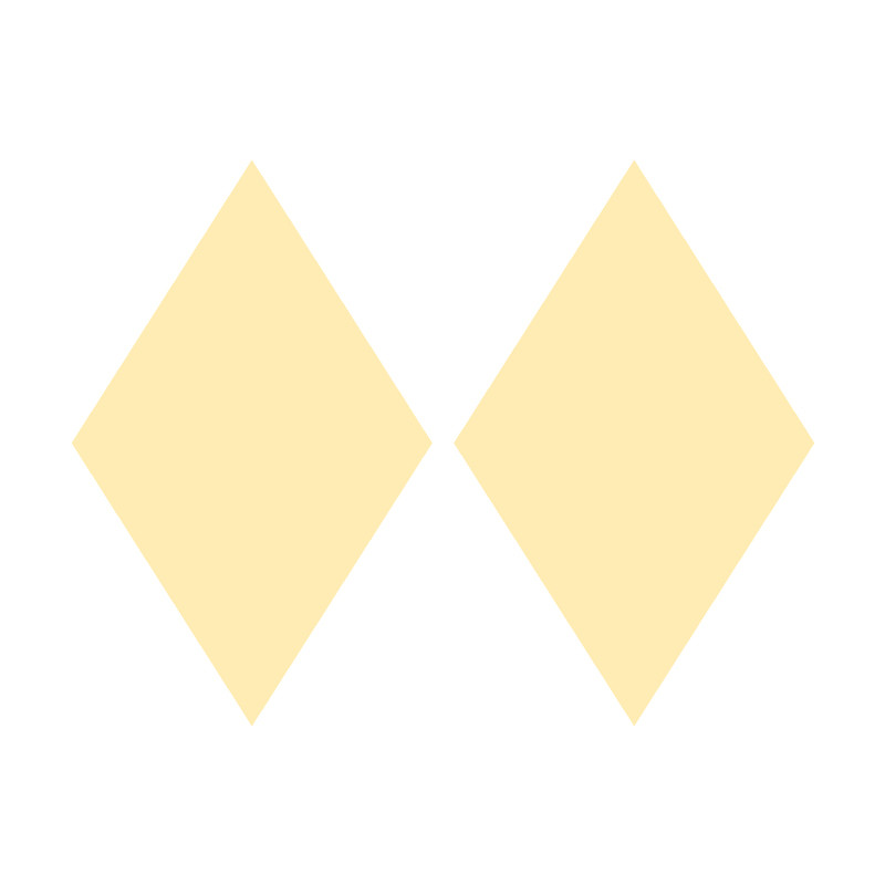 گوشواره طلا 18 عیار زنانه کرابو طرح لوزی مدل Kr5282