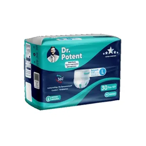 پوشک شورتی بزرگسال دکتر پوتنت مدل اولترا کامفورت سایز Large بسته 30 عددی